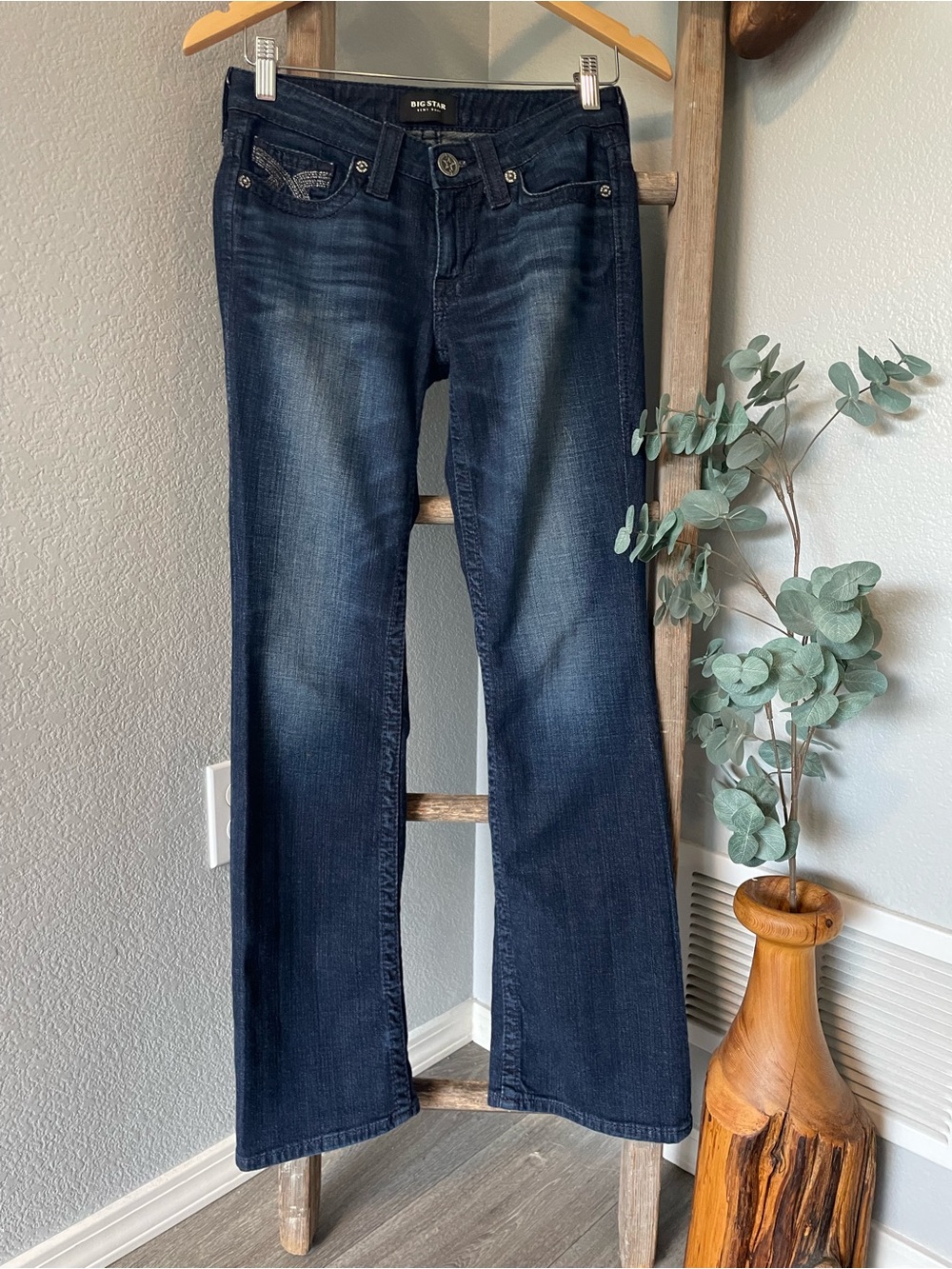 Big Star Women's Dark Indigo Bootcut Jeans